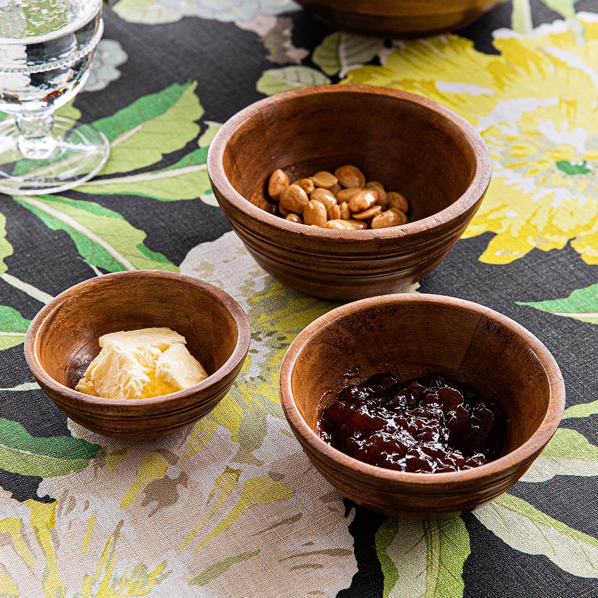 Bilbao Wood Nesting Bowls