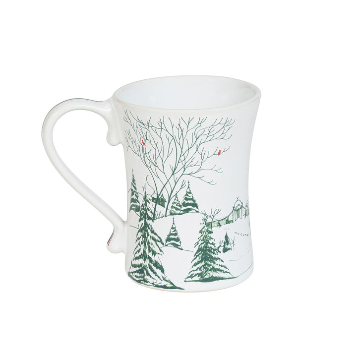 Country Estate Winter Frolic Mug - Evergreen