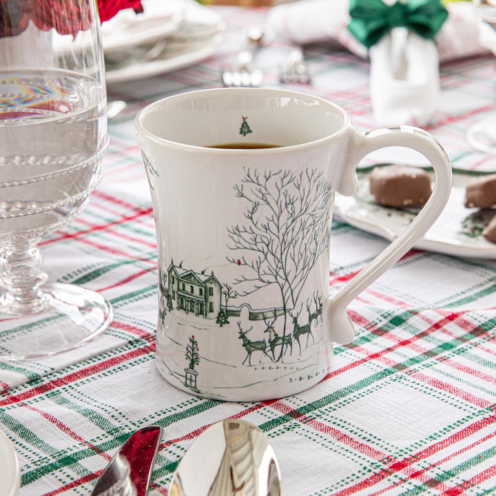 Country Estate Winter Frolic Mug - Evergreen