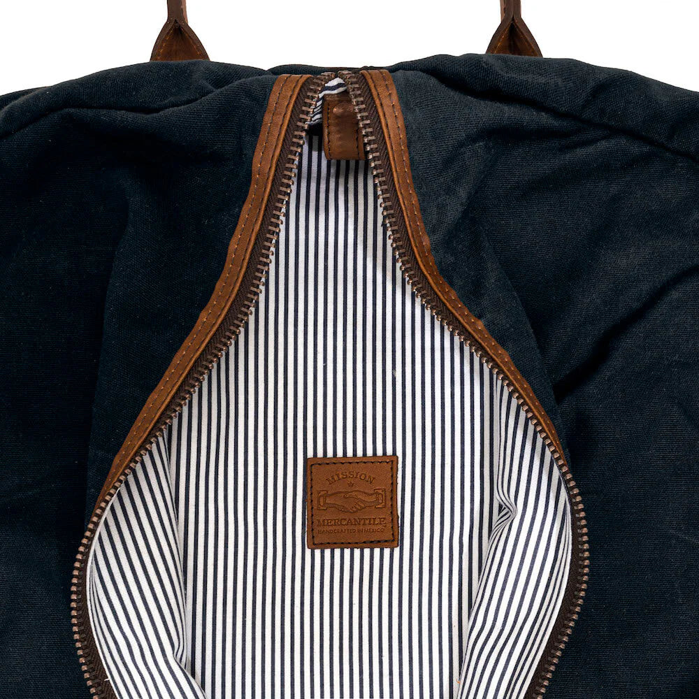 Campaign Waxed Canvas Garment Bag