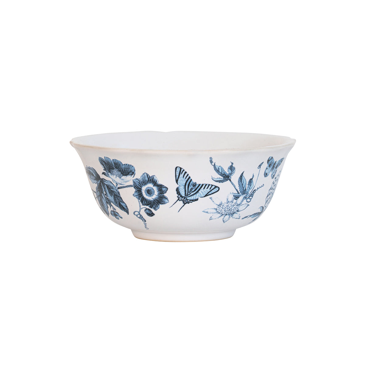 Field of Flowers Chambray Cereal/Ice Cream Bowl