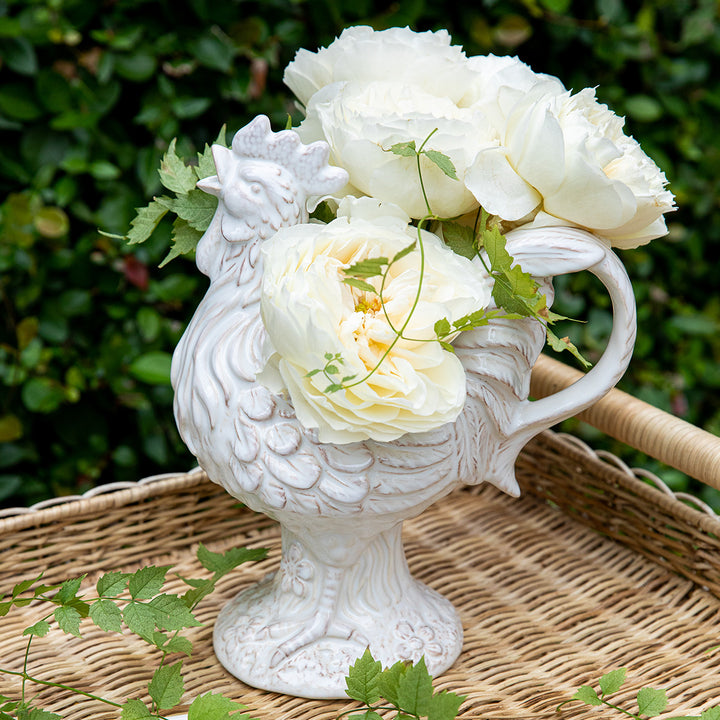 Clever Creatures Rousseau Rooster Pitcher