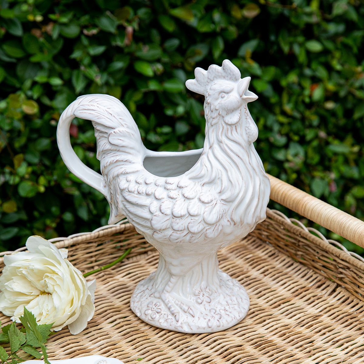 Clever Creatures Rousseau Rooster Pitcher