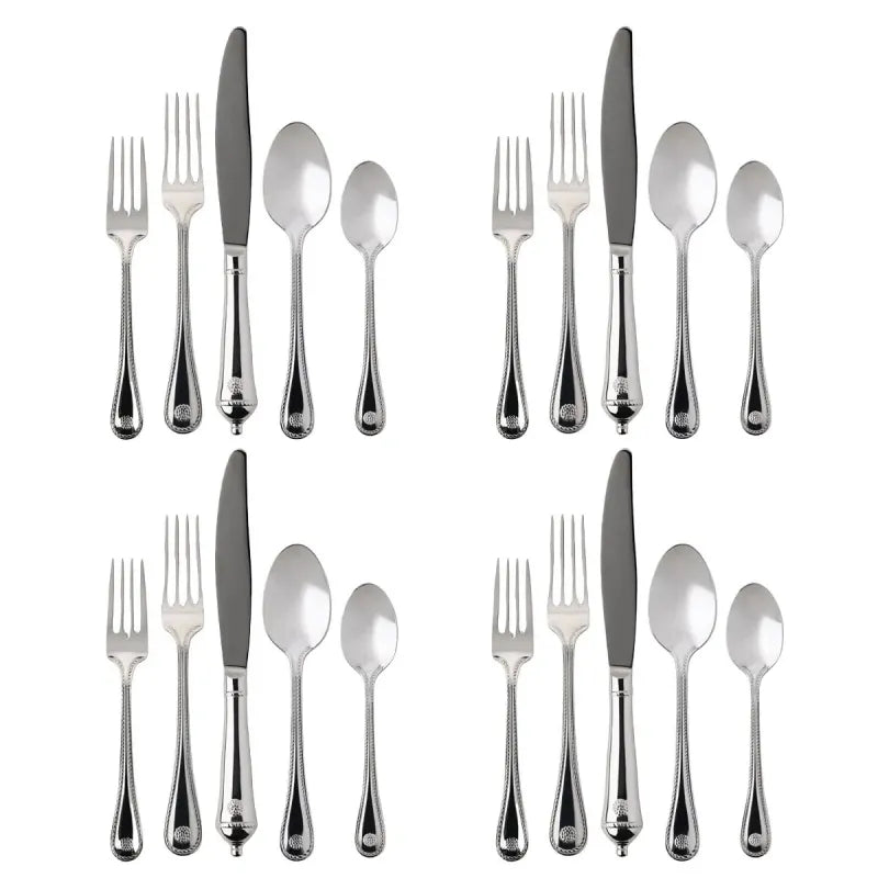 Berry & Thread 20pc Place Setting - Polished