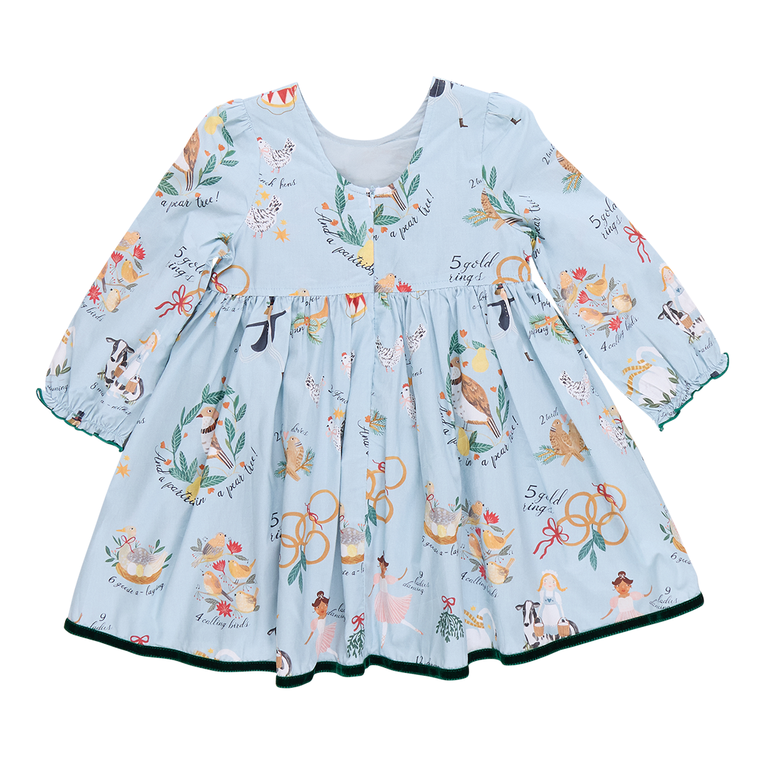 Girls Amma Dress - 12 Days of Christmas