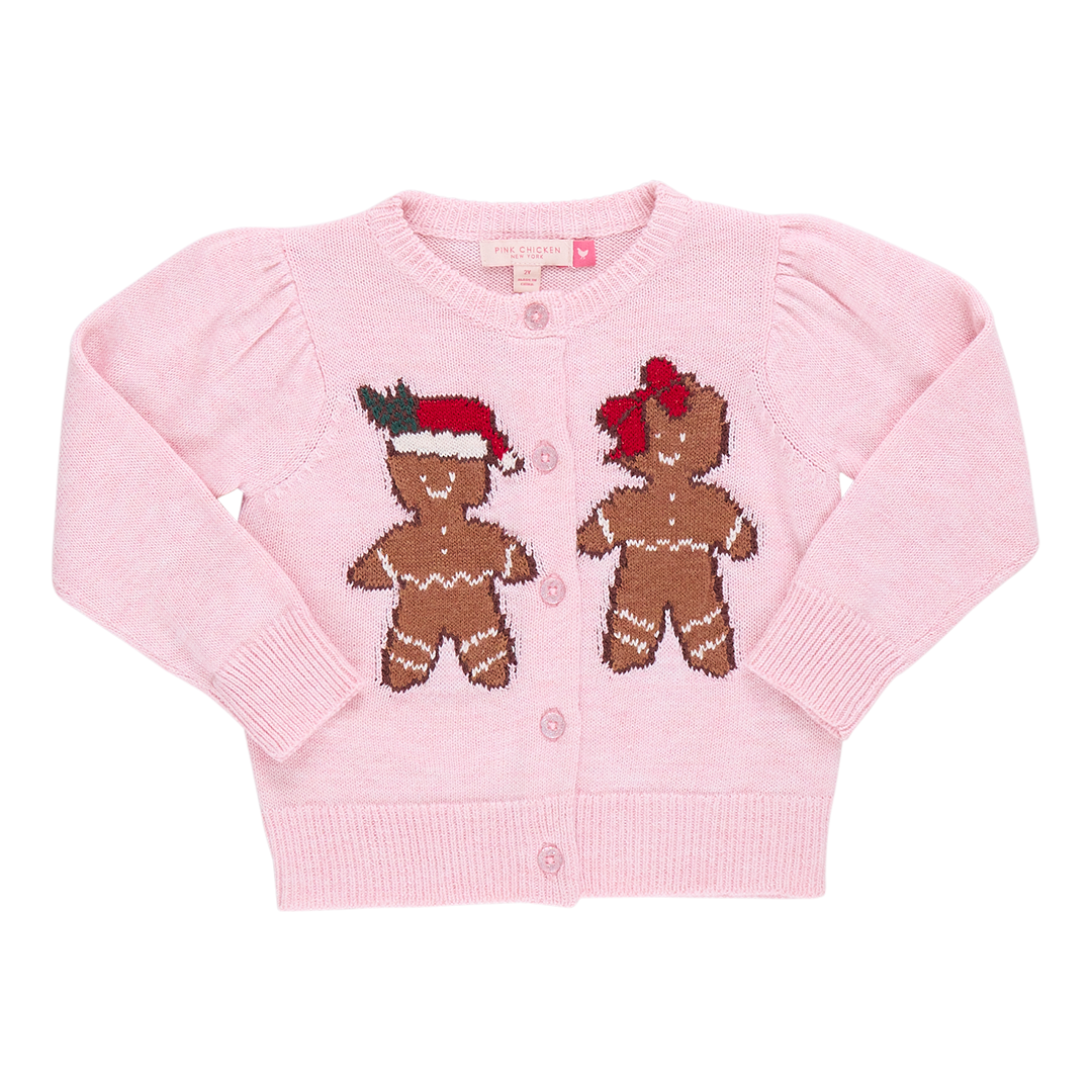 Girls Constance Sweater - Gingerbread