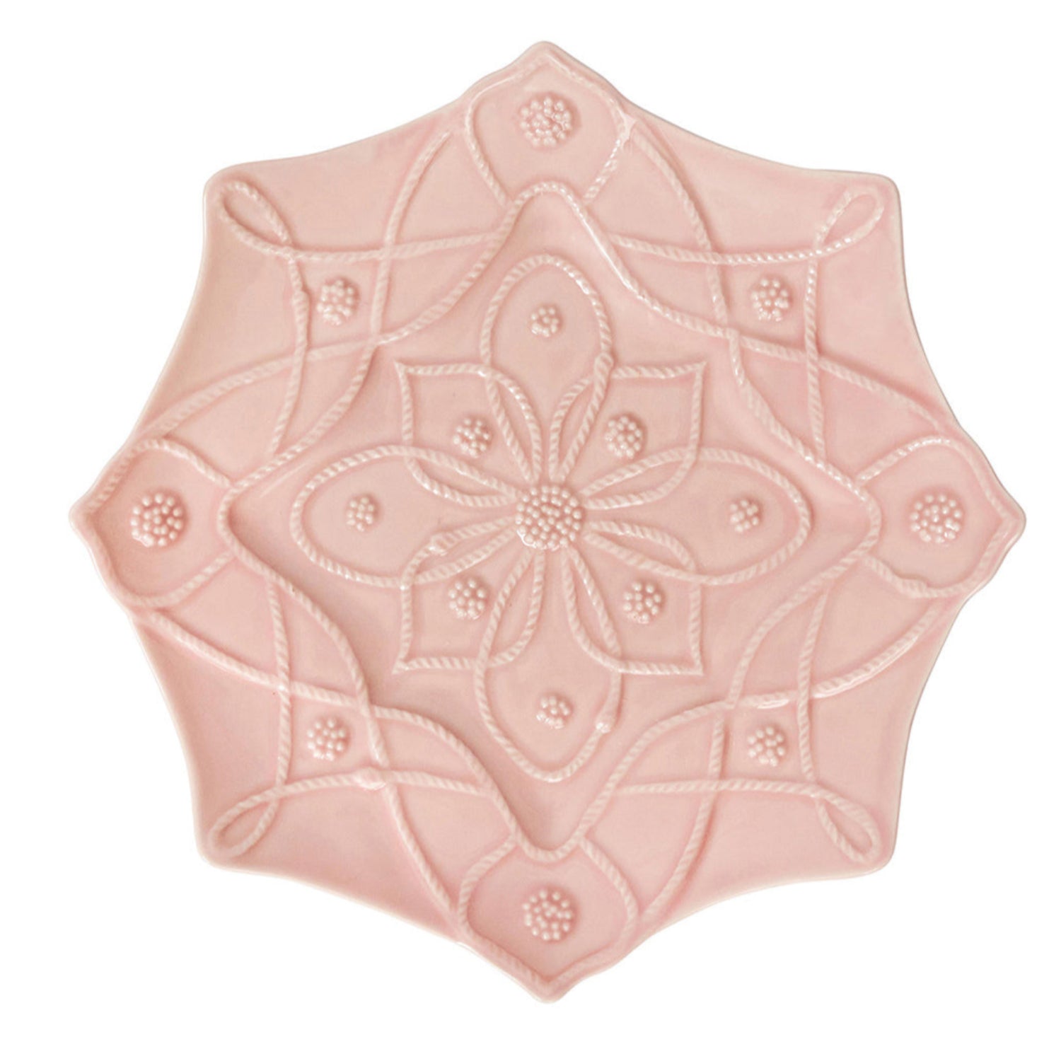 Jardins Du Monde Dessert Salad Plate Assorted- Blush