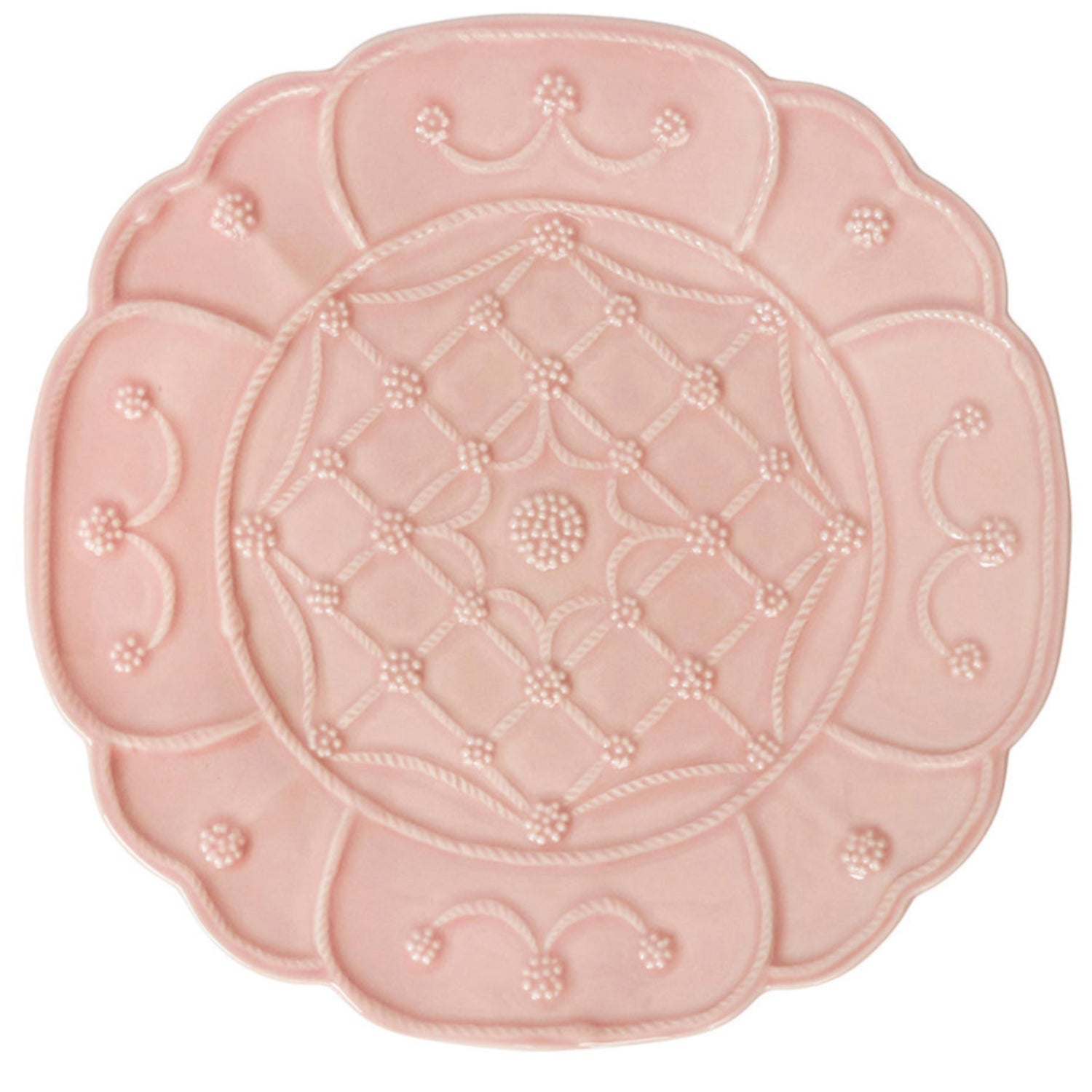 Jardins Du Monde Dessert Salad Plate Assorted- Blush