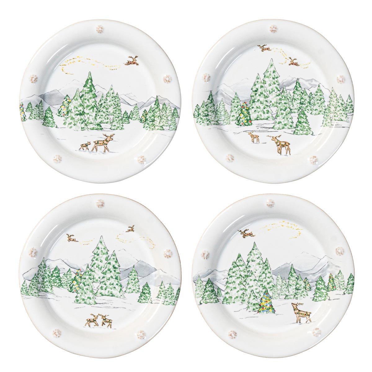 Berry & Thread North Pole Cocktail Plates