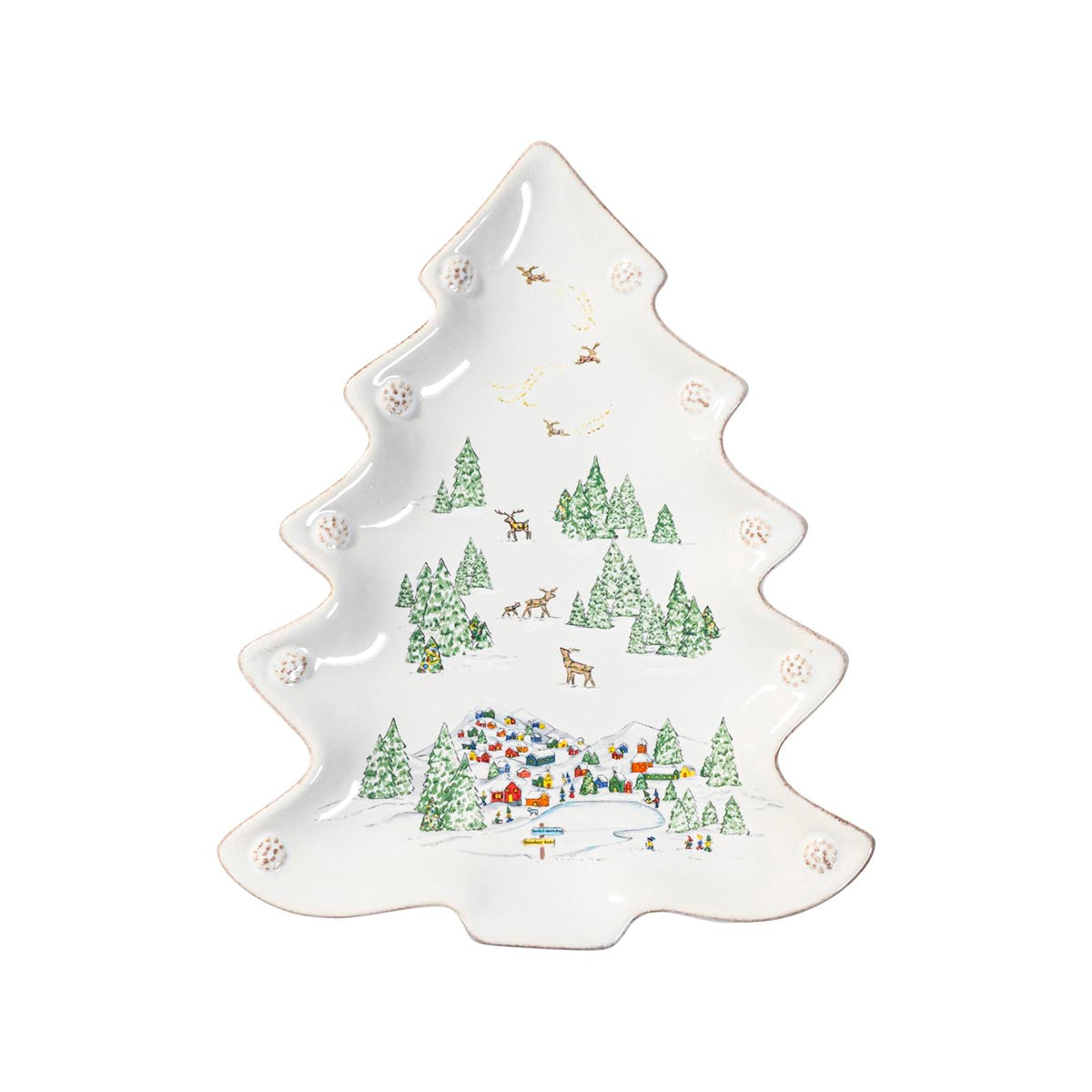 Berry & Thread North Pole Small Tree Tray