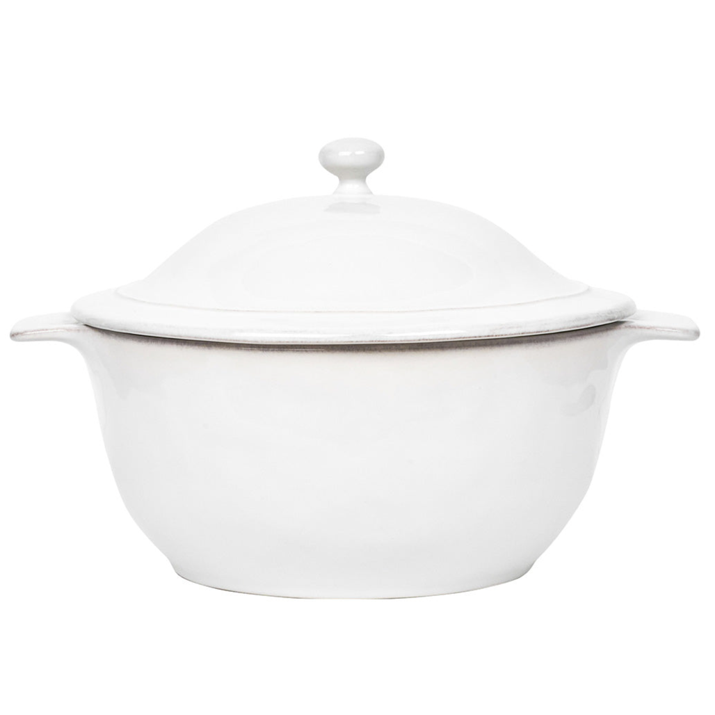 Puro Casserole with Lid - Whitewash