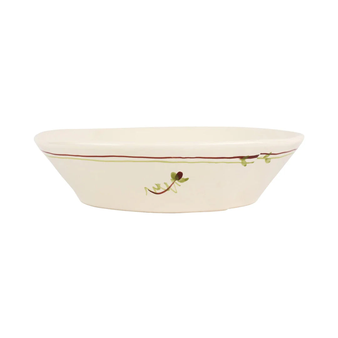 Lastra Fiori Di Bosco Medium Shallow Bowl