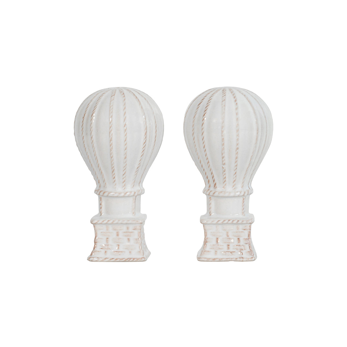 L'Amour Toujours Hot Air Balloon Salt & Pepper Shakers