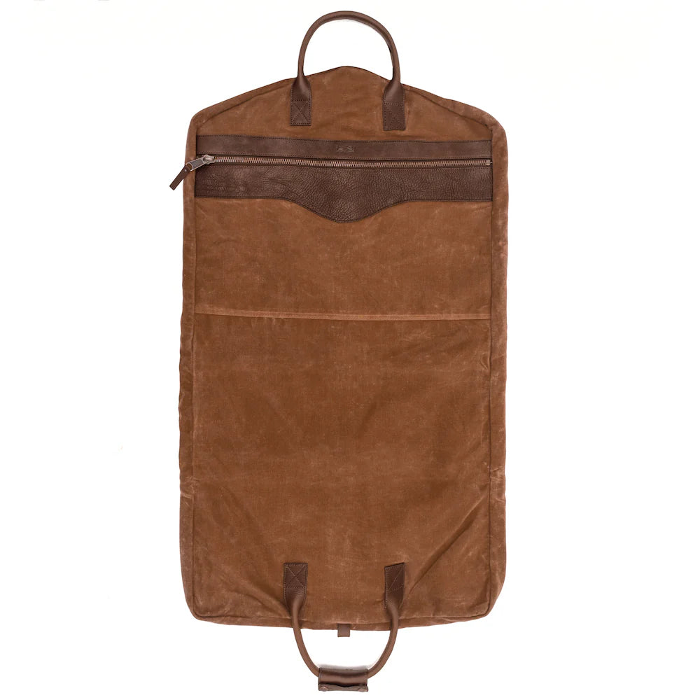 Campaign Waxed Canvas Garment Bag