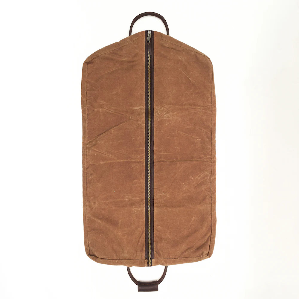 Campaign Waxed Canvas Garment Bag