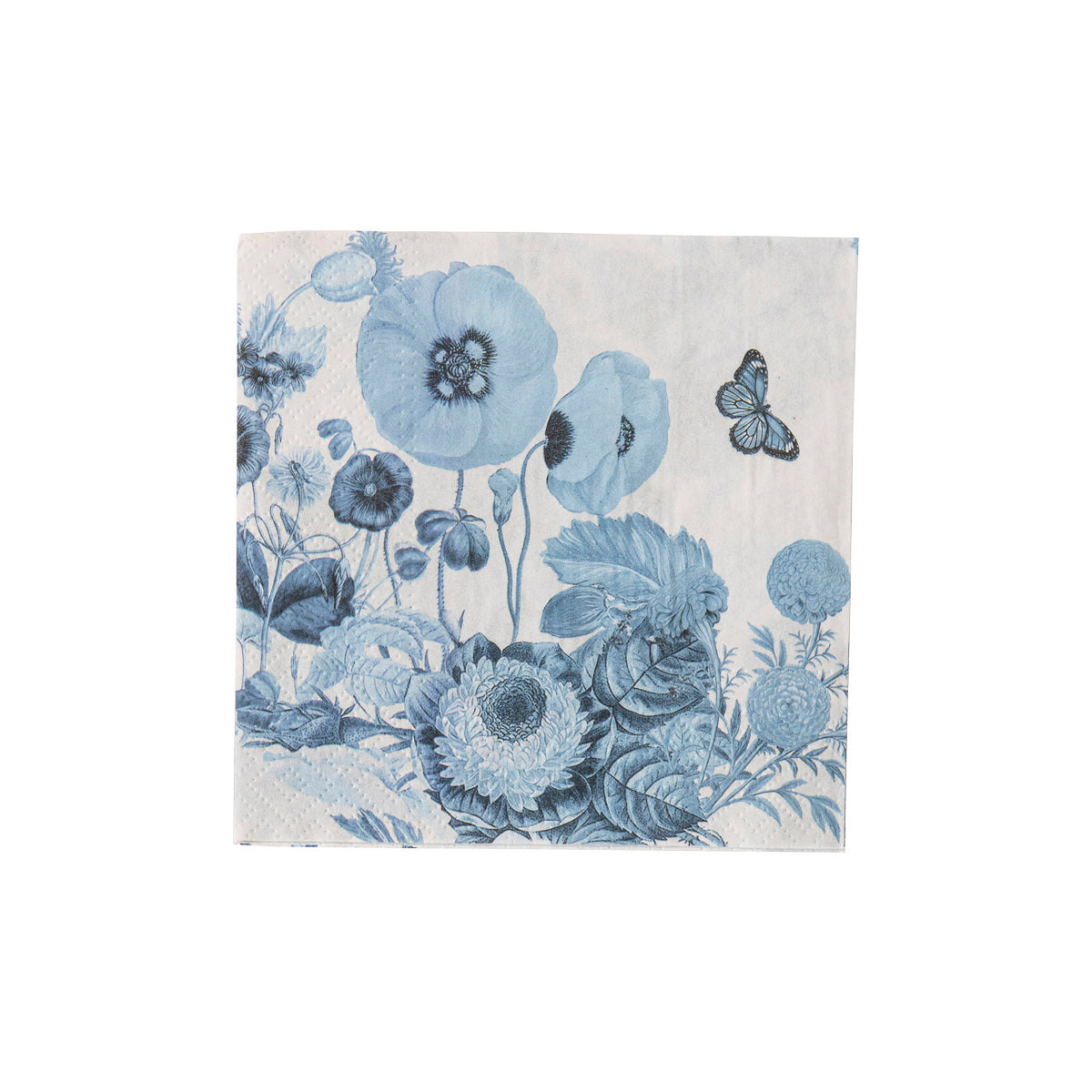 Field of Flowers Chambray Luncheon Paper Napkins - Pack of 20