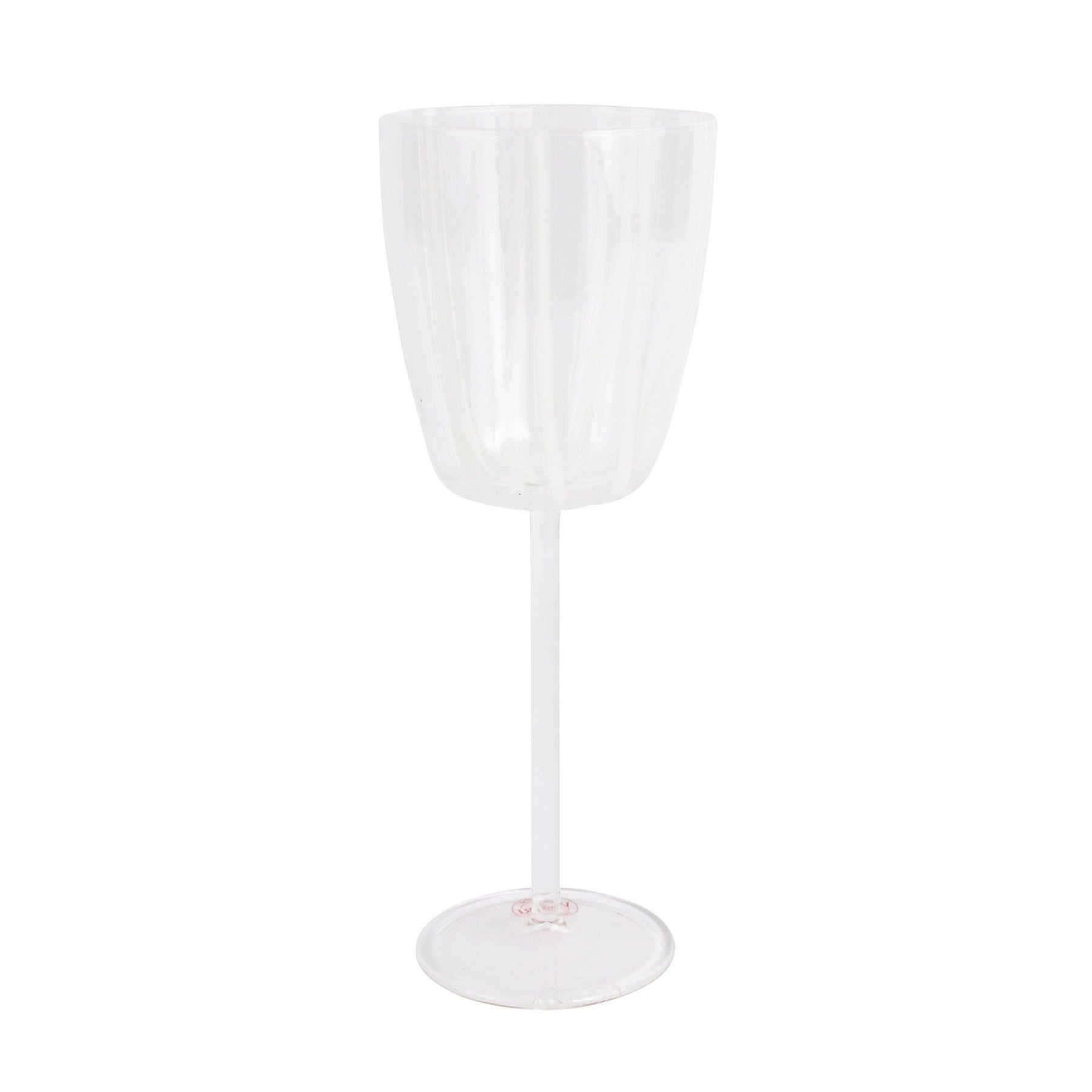 Nuovo Stripe White Wine Glass