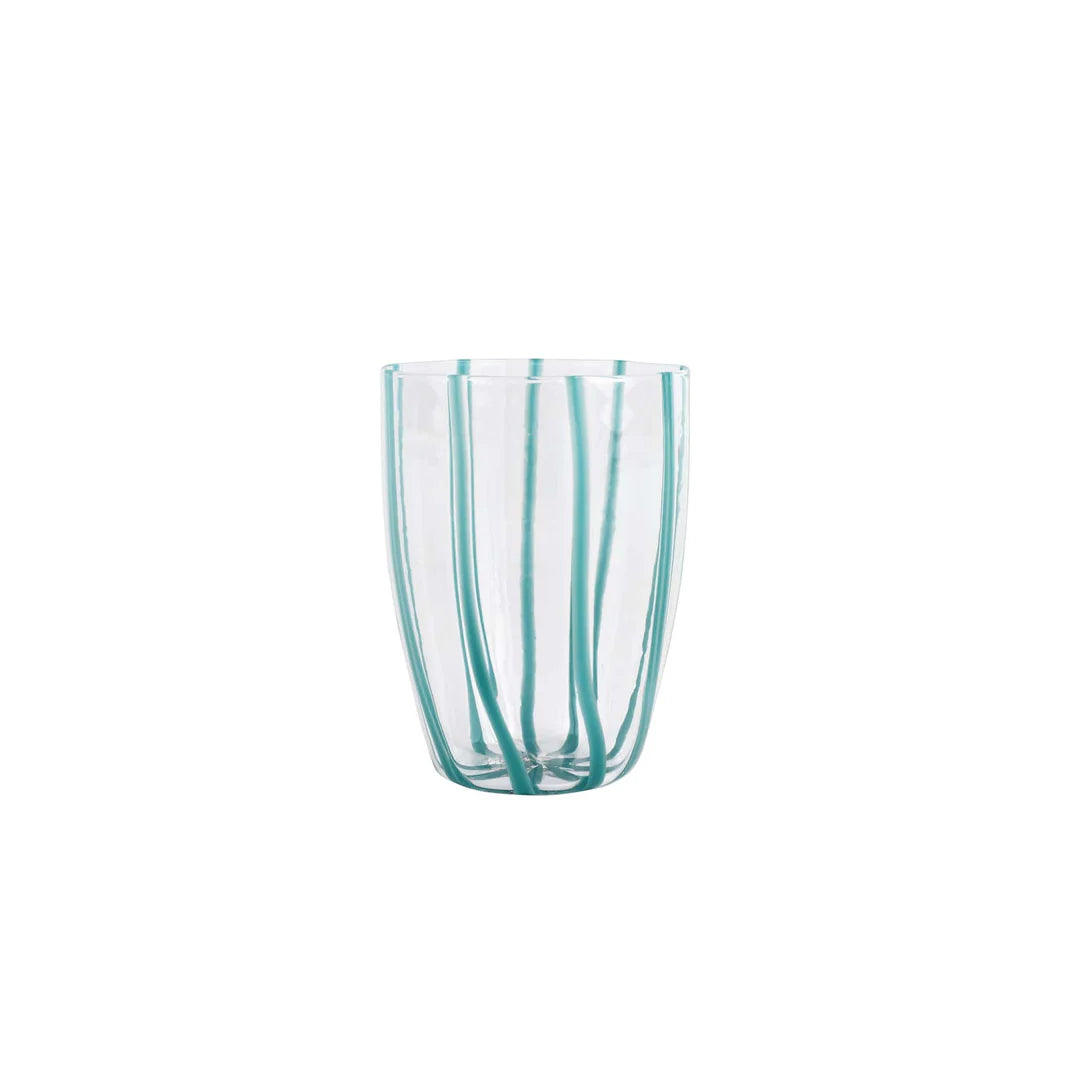 Nuovo Stripe Teal Tall Tumbler