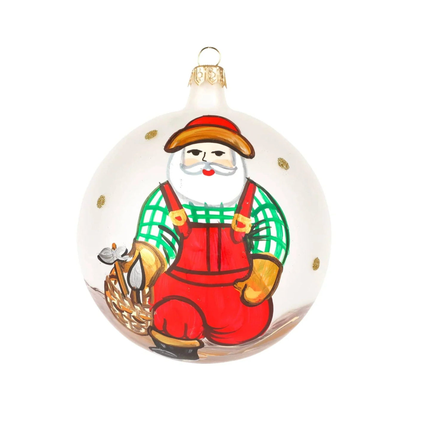 Old St. Nick Gardener Ornament