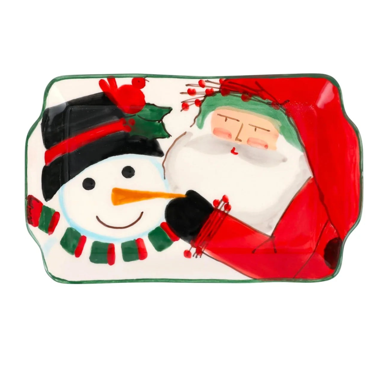 Old St. Nick Rectangular Plate