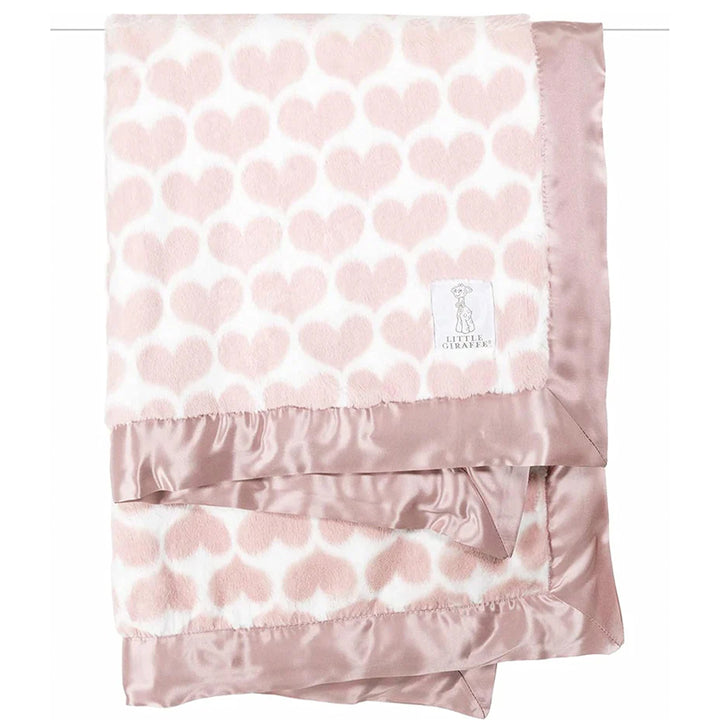 Luxe™ Heart Army Baby Blanket