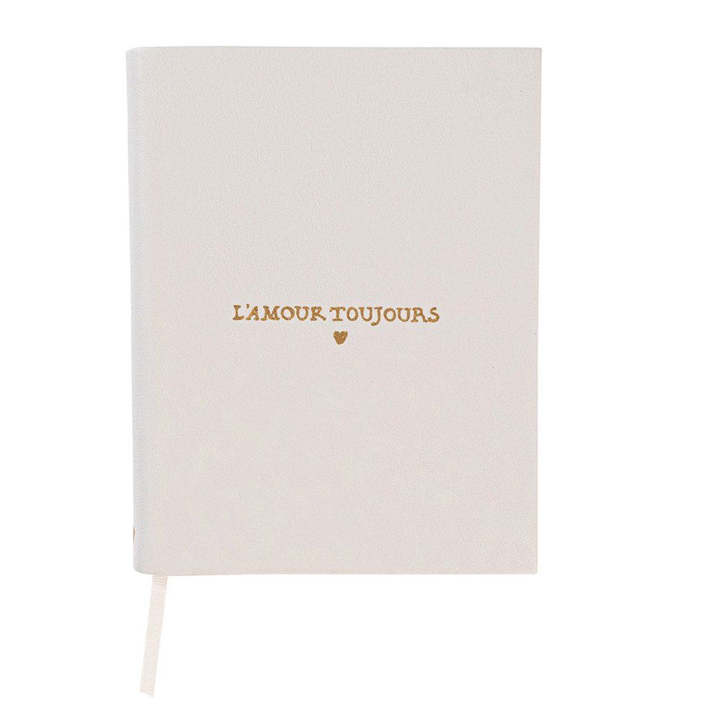 L'Amour Toujours Gold Embossed Journal