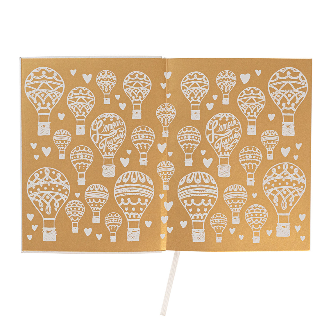 L'Amour Toujours Gold Embossed Journal