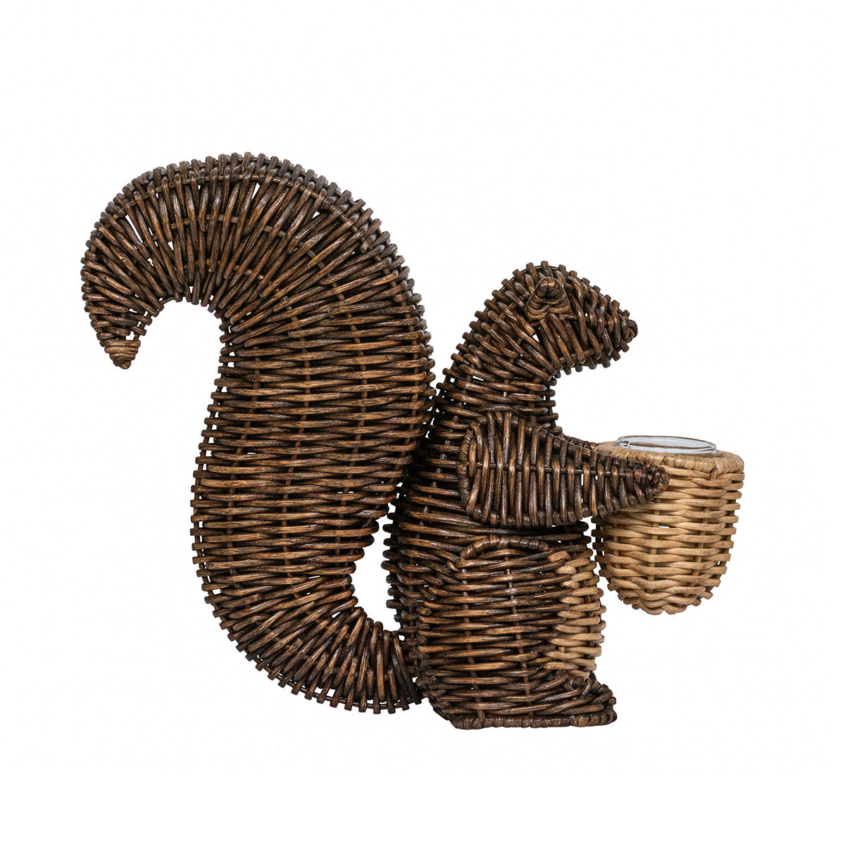 Devon Willow Squirrel Flameless Candle Holder