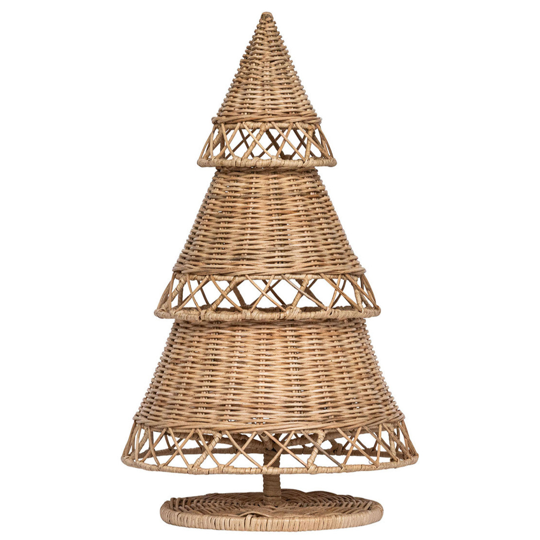 Provence Rattan 24" Tree - Whitewash