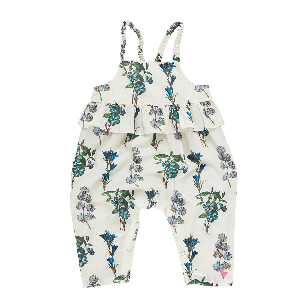 Baby Girls Brianne Jumper - Blue Botanical