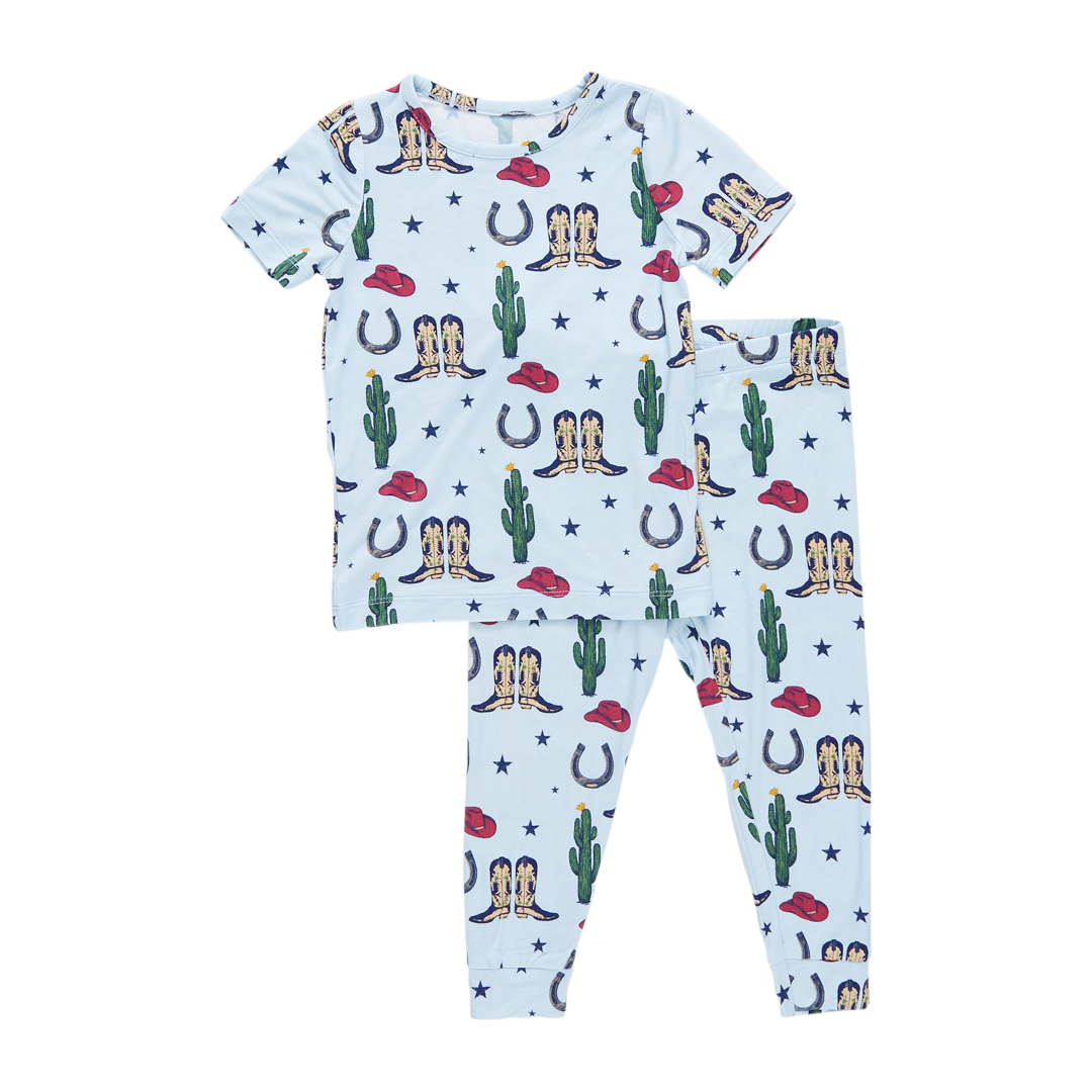 Kids Bamboo PJ Set - Tiny Rodeo