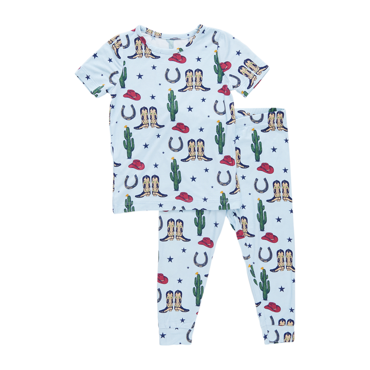 Kids Bamboo PJ Set - Tiny Rodeo