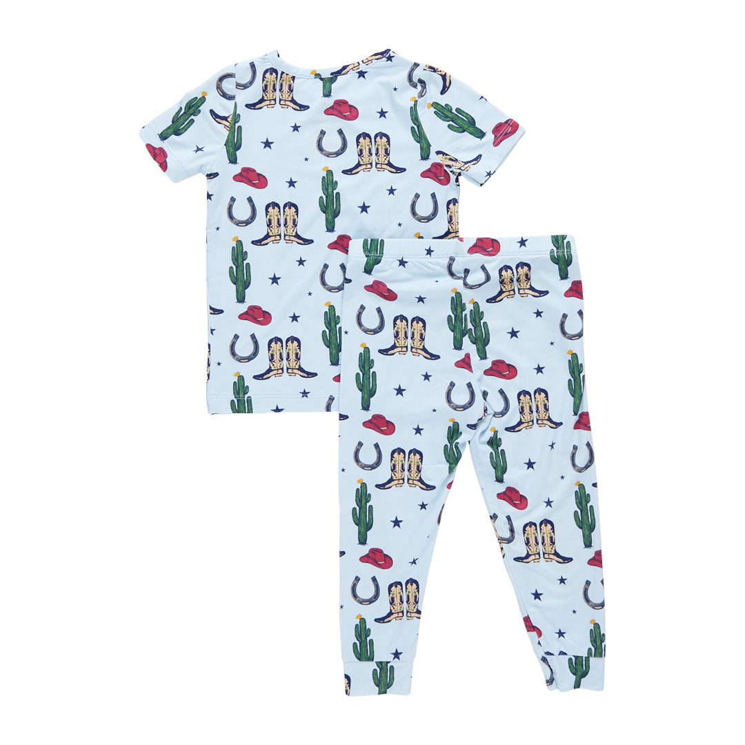 Kids Bamboo PJ Set - Tiny Rodeo