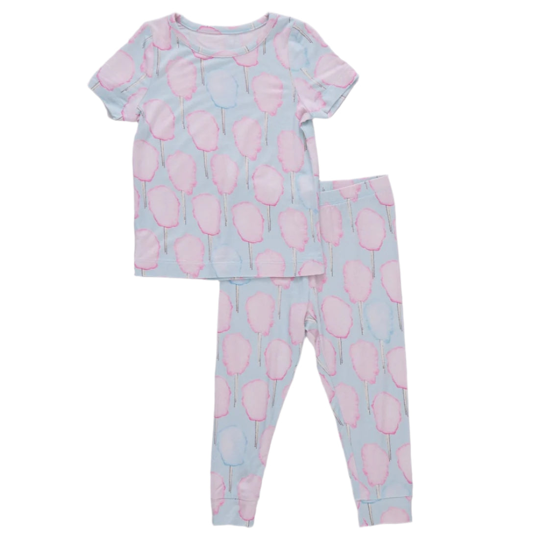 Kids Bamboo PJ Set- Cotton Candy