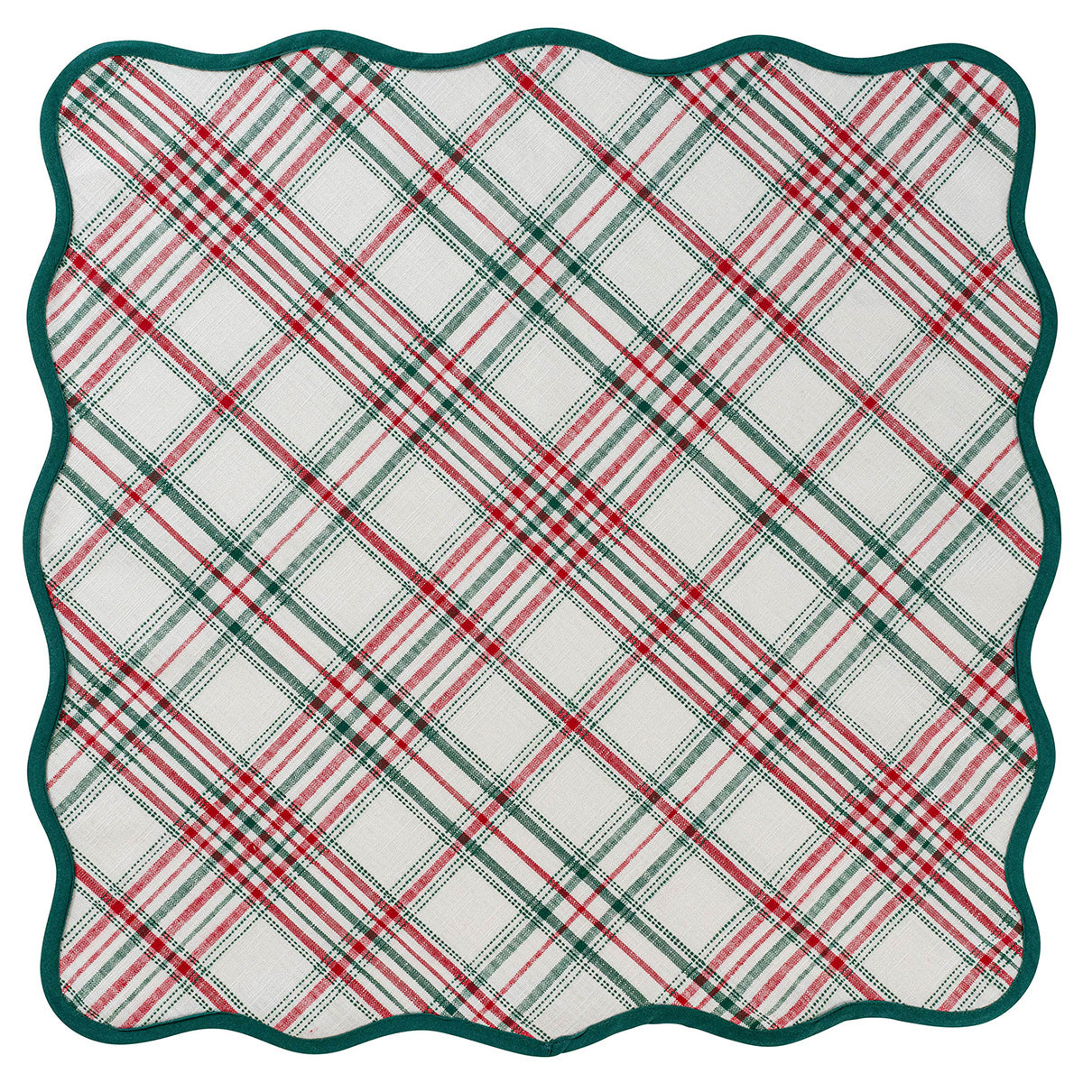 Merry Tartan Square Tablecloth