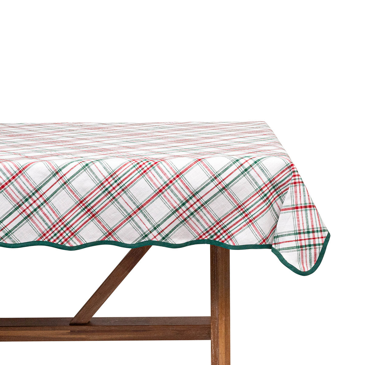 Merry Tartan Square Tablecloth