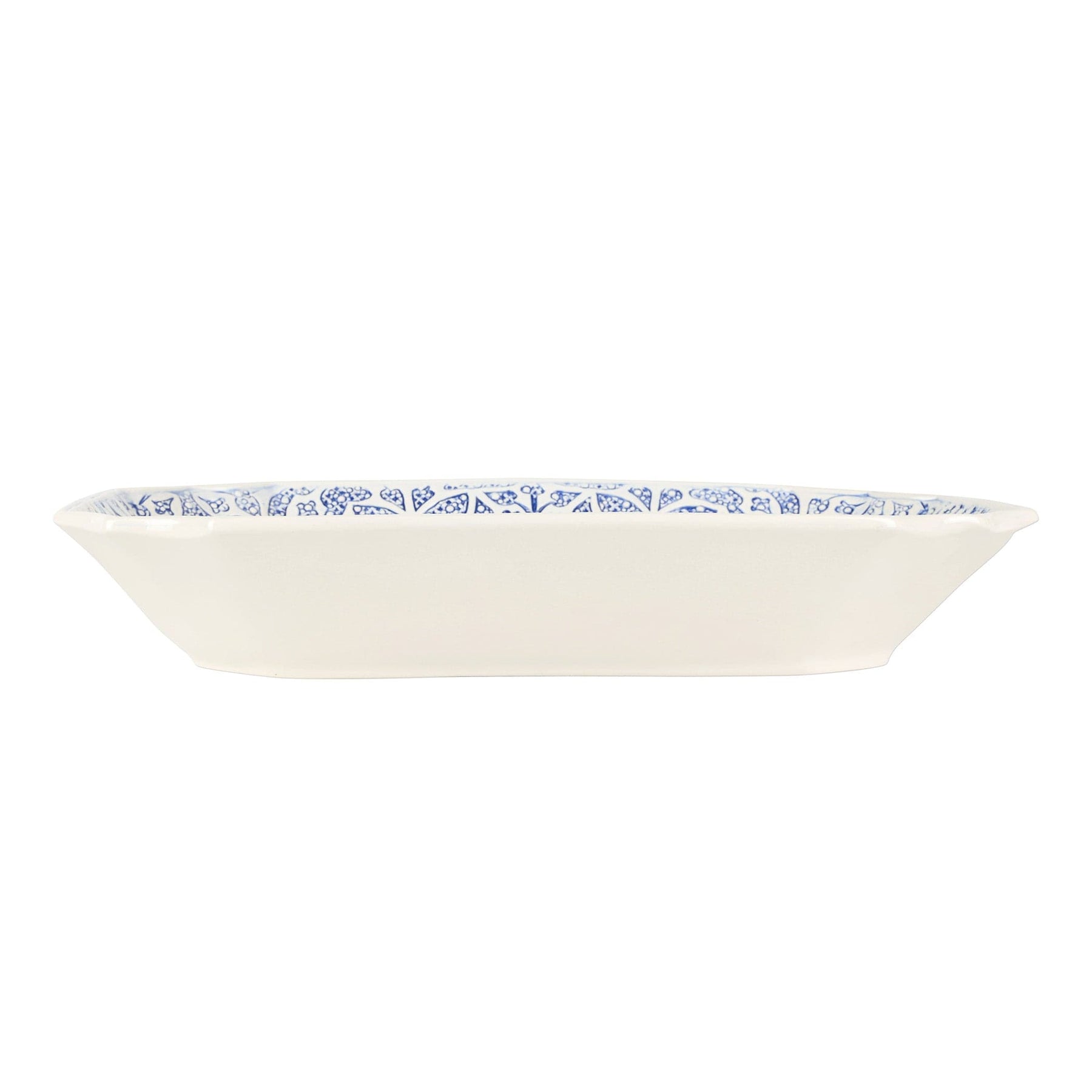 Uccello Blu Oval Bowl