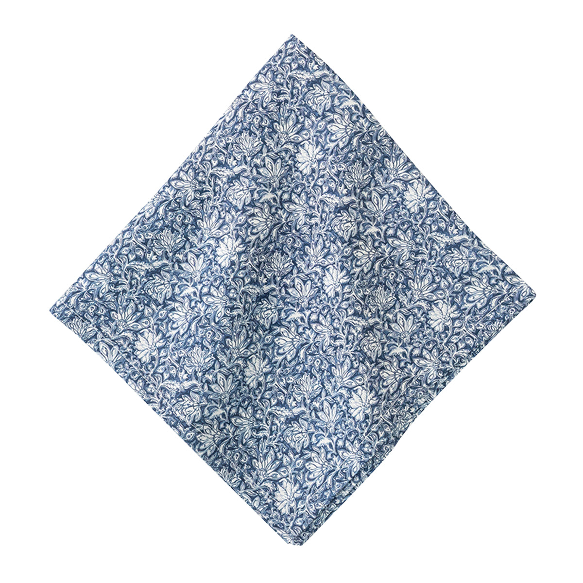 Veronica Bear Bohemian Vine Navy Napkin - Set of 4