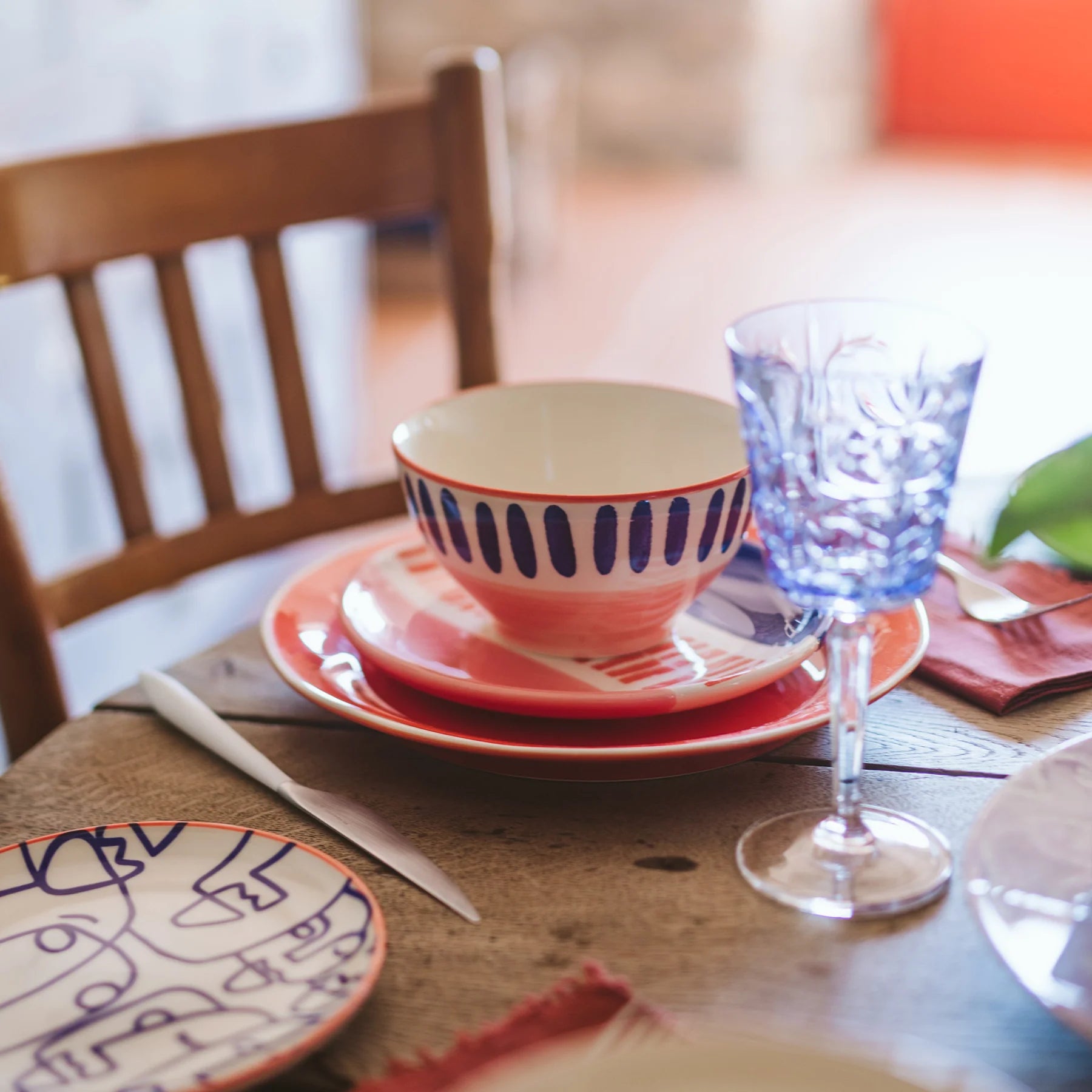 Moda Bamboo Salad Plate