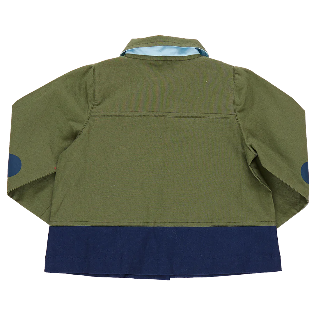 Girls Wylie Jacket - Army Green