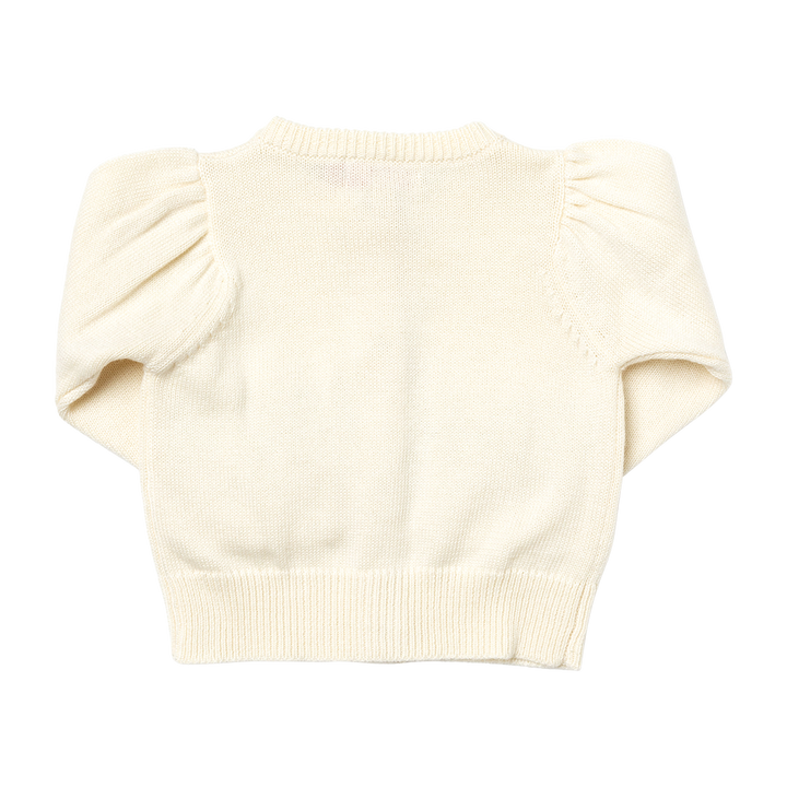 Baby Girls Pocket Sweater - Pumpkin