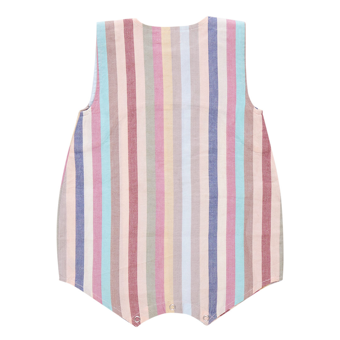 Baby Boys Noah Jumper - Multi Vintage Stripe