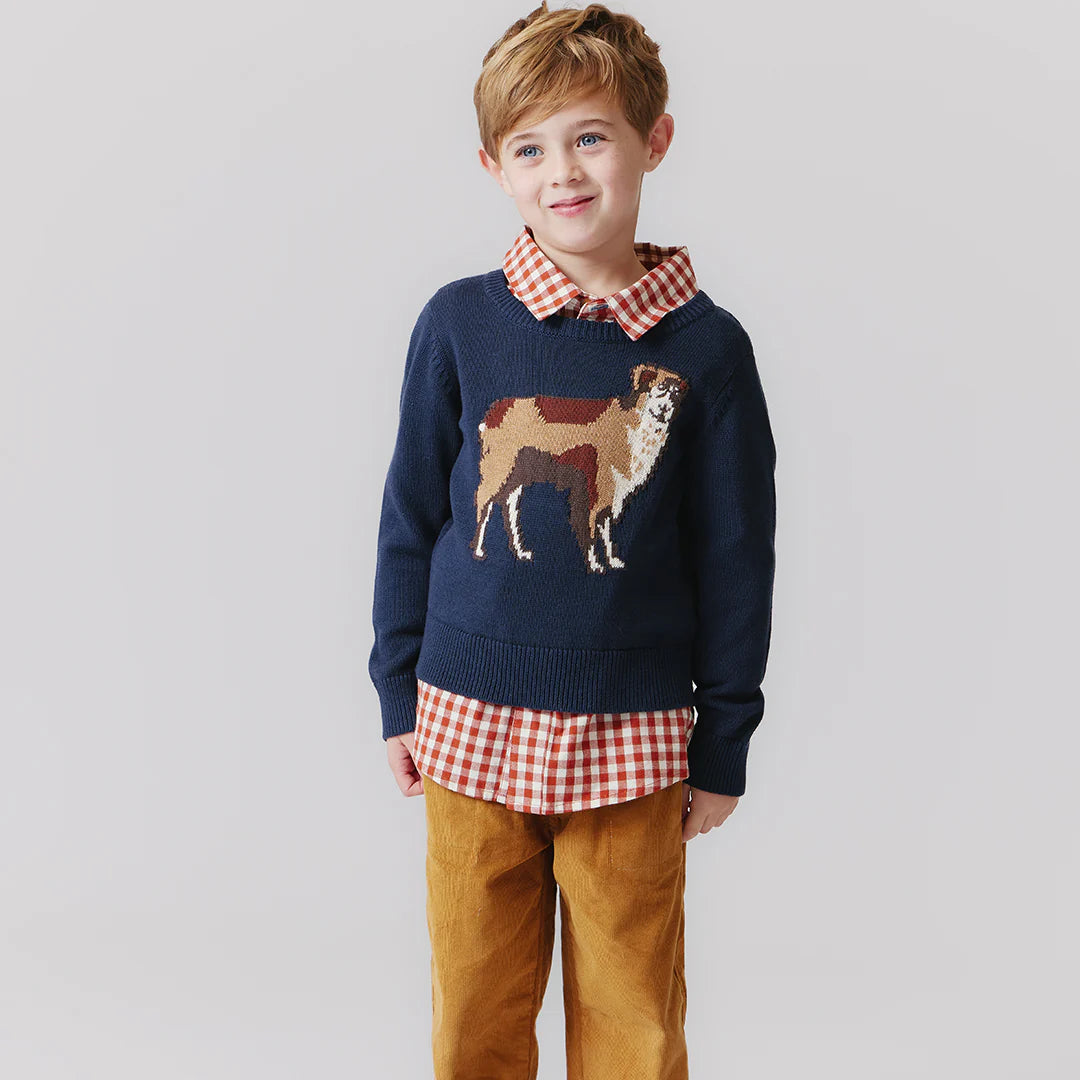 Boys Jack Shirt - Pony Gingham