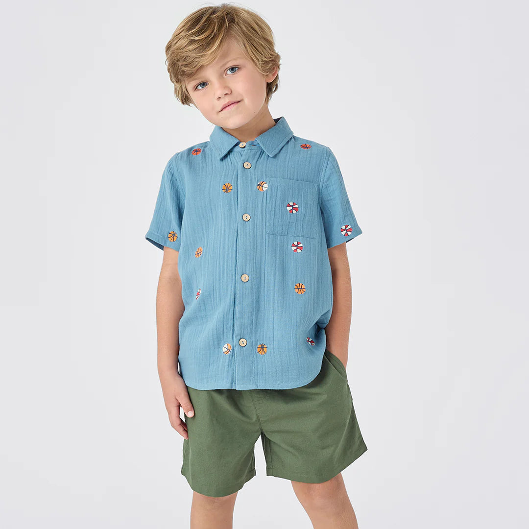 Boys Jackson Short - Four Leaf Clover