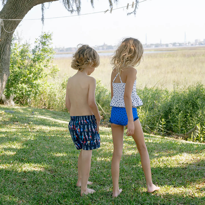 Baby Boys Swim Trunk - Navy Buoys