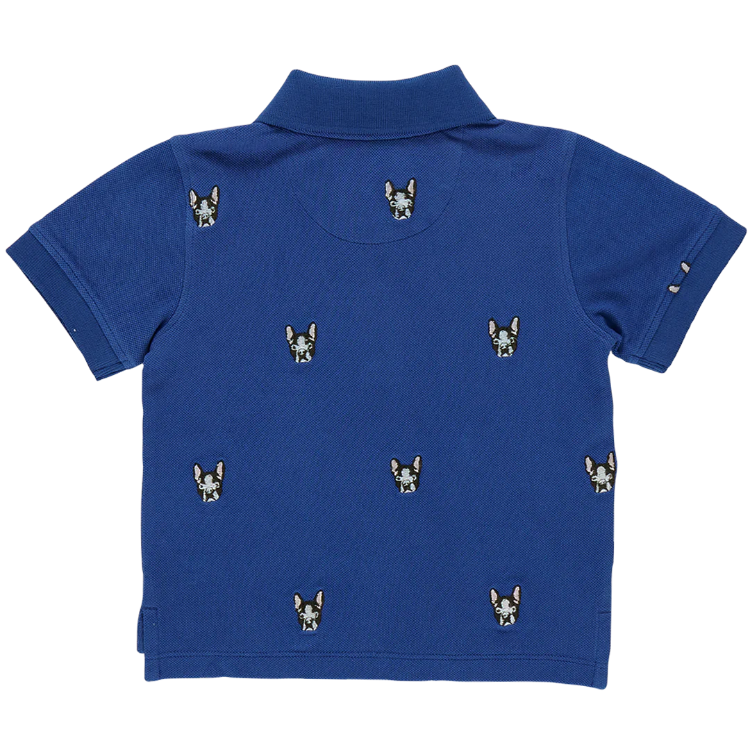 Boys Alec Shirt - Bulldog Embroidery