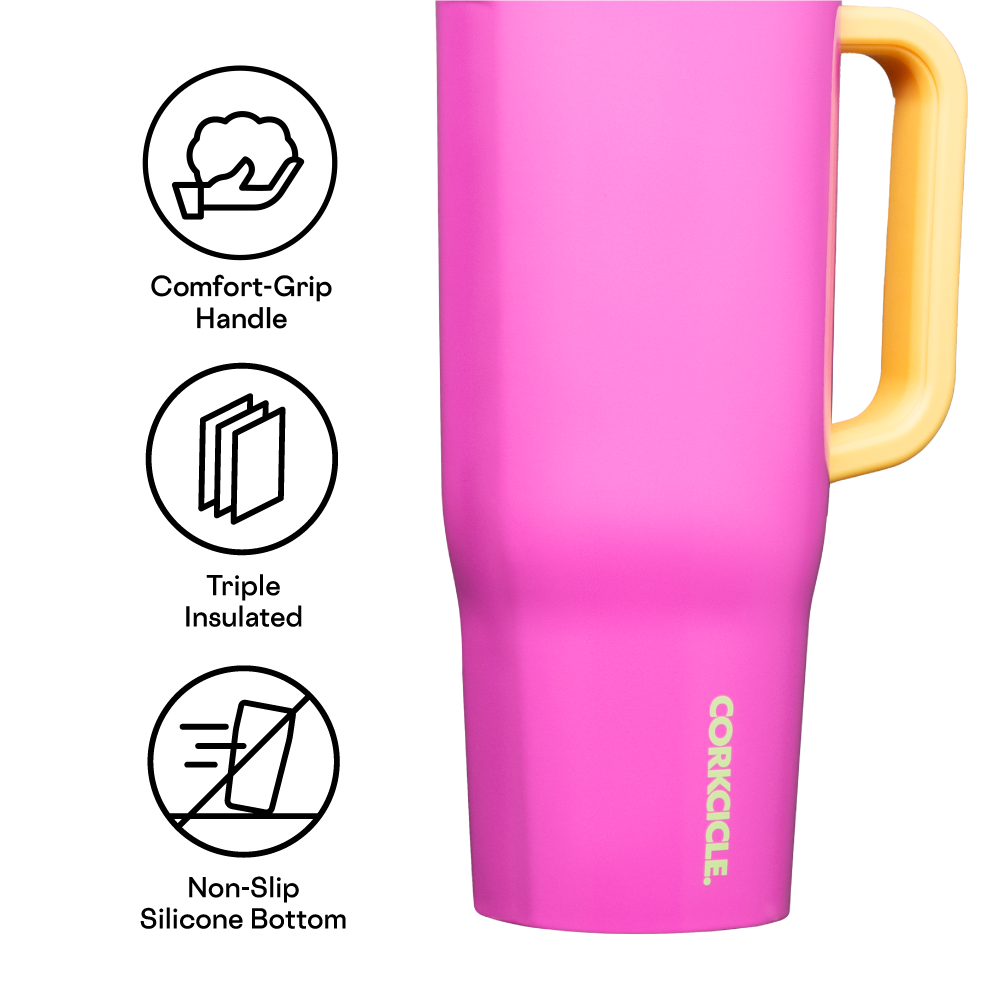 CRUISER INSULATED TUMBLER WITH HANDLE