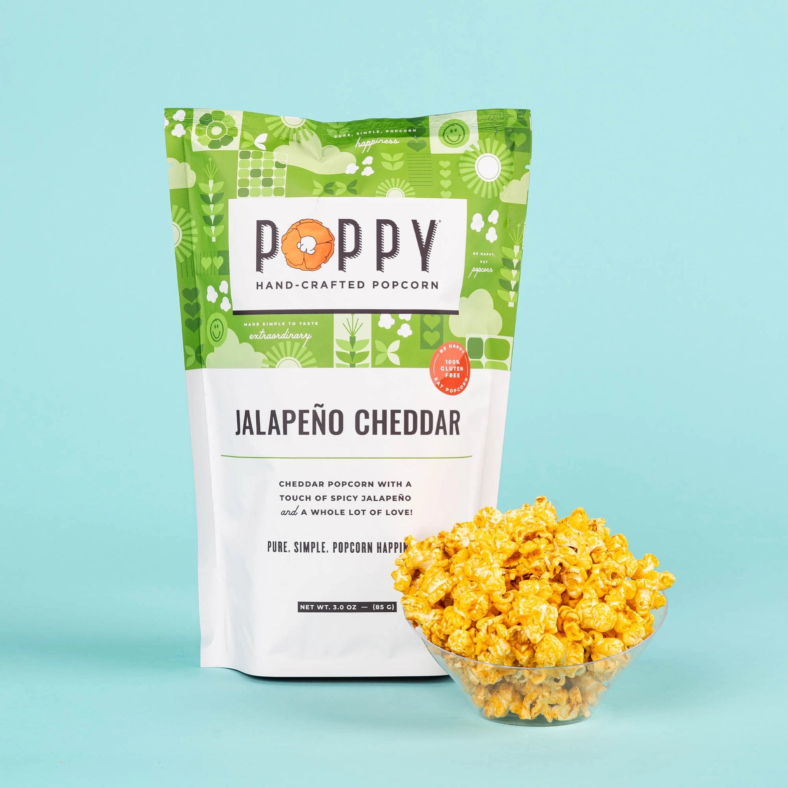 Jalapeño Cheddar Hand-Crafted Popcorn