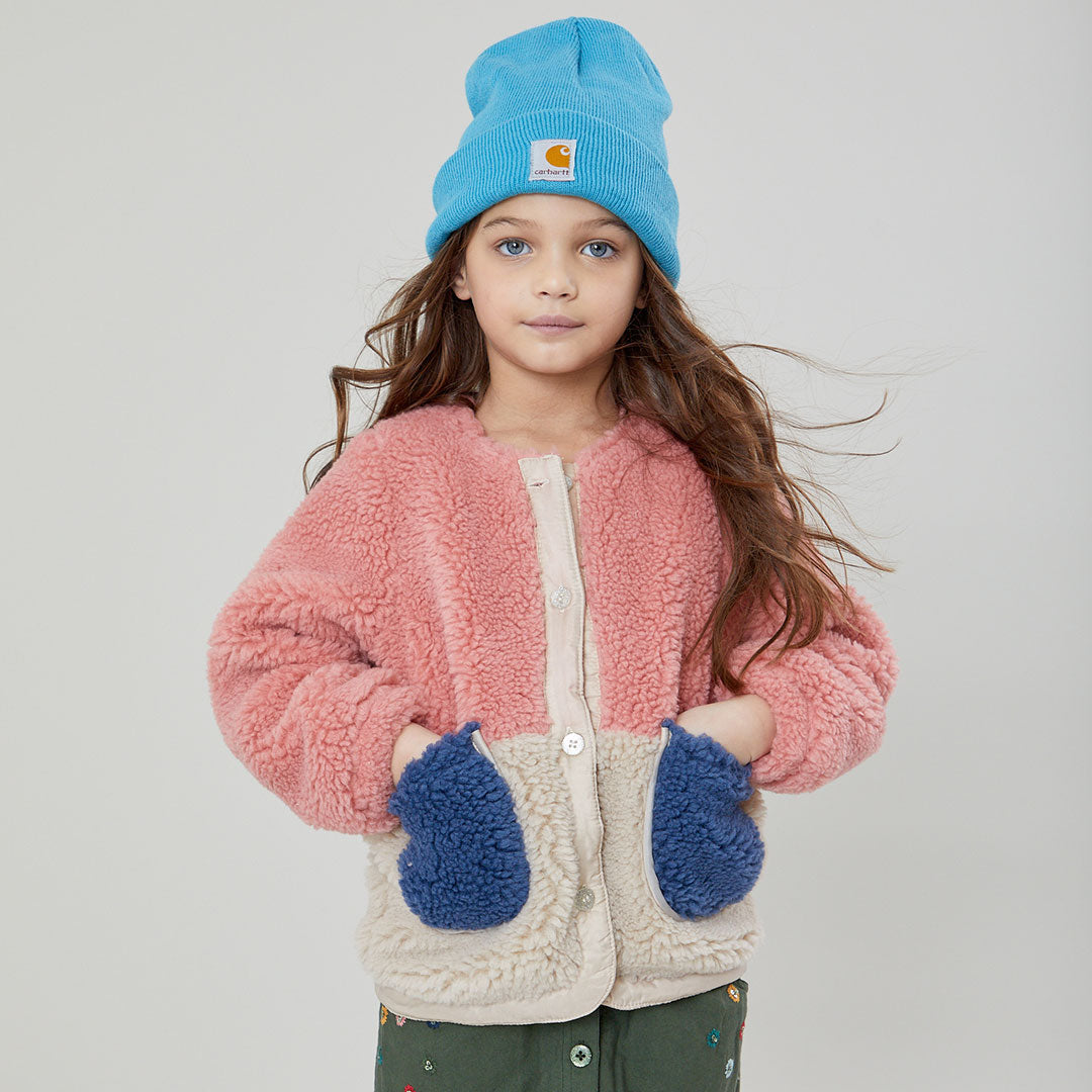 Girls Ruth Jacket - Pink Color Block