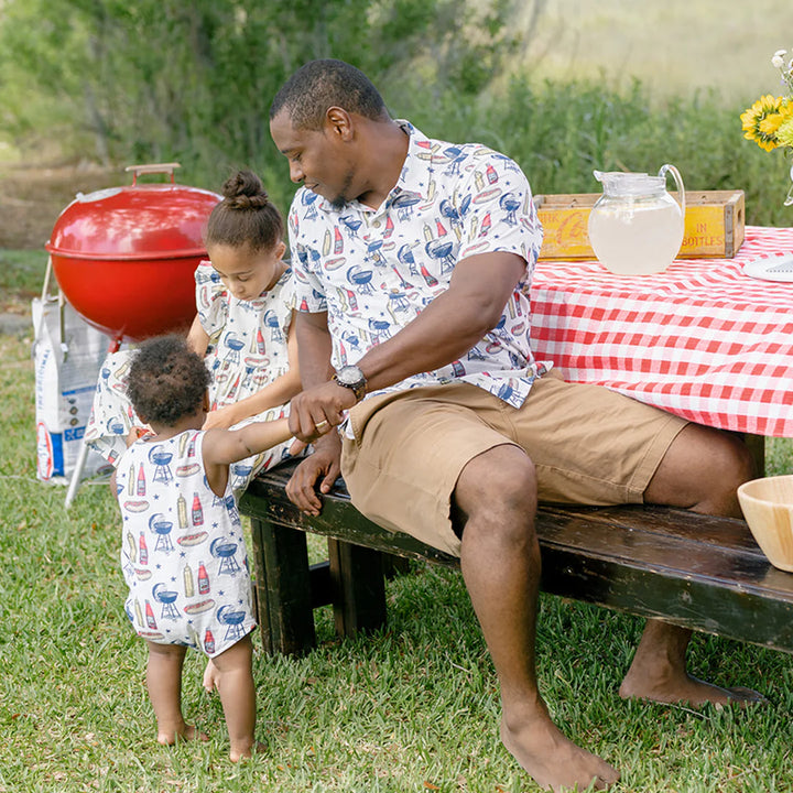 Baby Boys Noah Jumper - Grilling Out